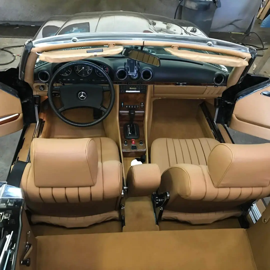 mercedes-interior